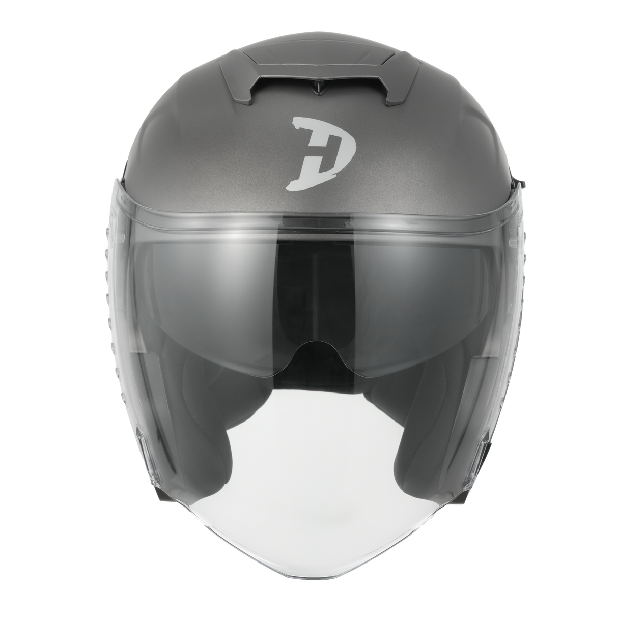 Daytona Spyder Jet- Gun Metal Grey Dull Metallic D.O.T. & ECE approved