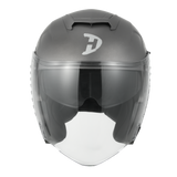 Daytona Spyder Jet- Gun Metal Grey Dull Metallic D.O.T. & ECE approved
