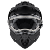 Daytona Fahrenheit- D.O.T. - Dull Black - Snow Helmet