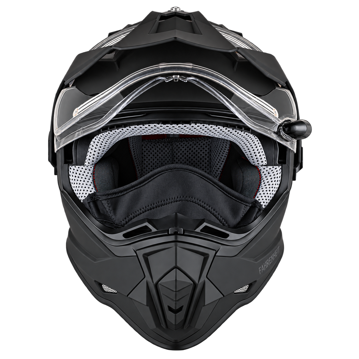 Daytona Fahrenheit- D.O.T. - Dull Black - Snow Helmet