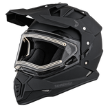 Daytona Fahrenheit- D.O.T. - Dull Black - Snow Helmet