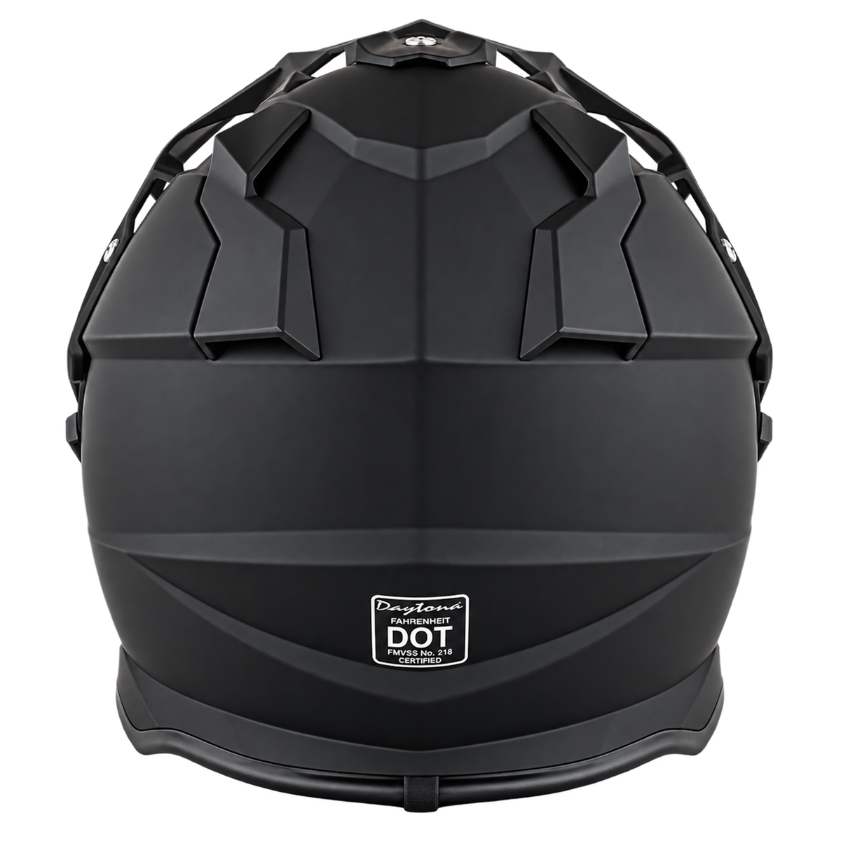 Daytona Fahrenheit- D.O.T. - Dull Black - Snow Helmet