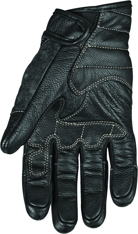 Speed and Strength Rust and Redemption Leather Gloves Black - Small - Cycle City Outdoors