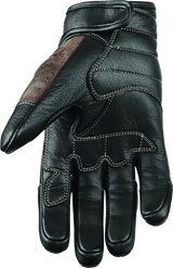 Speed and Strength Rust and Redemption Leather Gloves Brown - Small - Cycle City Outdoors