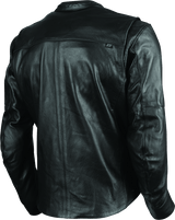 Speed and Strength Band of Brothers Leather Jacket Black - Small - Cycle City Outdoors