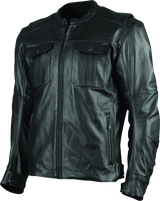 Speed and Strength Band of Brothers Leather Jacket Black - Small - Cycle City Outdoors