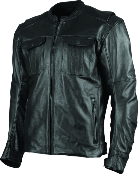 Speed and Strength Band of Brothers Leather Jacket Black - Large - Cycle City Outdoors