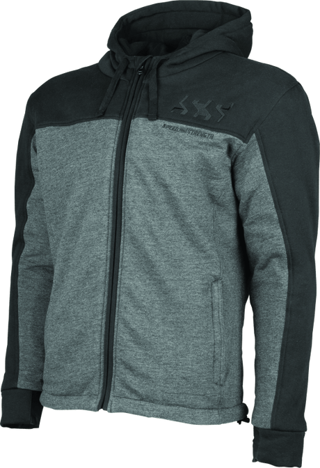 Speed and Strength Hammer Down Armored Hoody Black/Grey - Small - Cycle City Outdoors