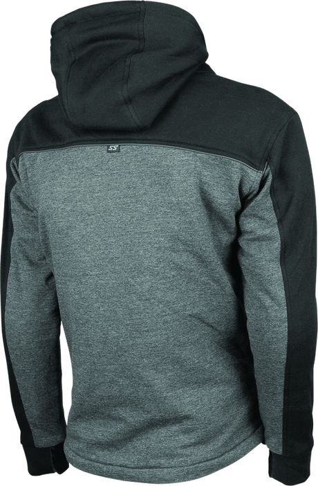 Speed and Strength Hammer Down Armored Hoody Black/Grey - Small - Cycle City Outdoors