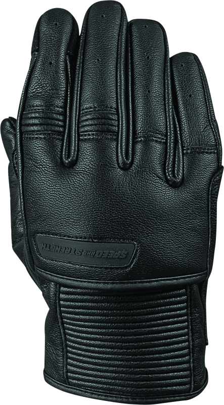 Speed and Strength Off the Chain Leather Gloves Black - 2XL - Cycle City Outdoors