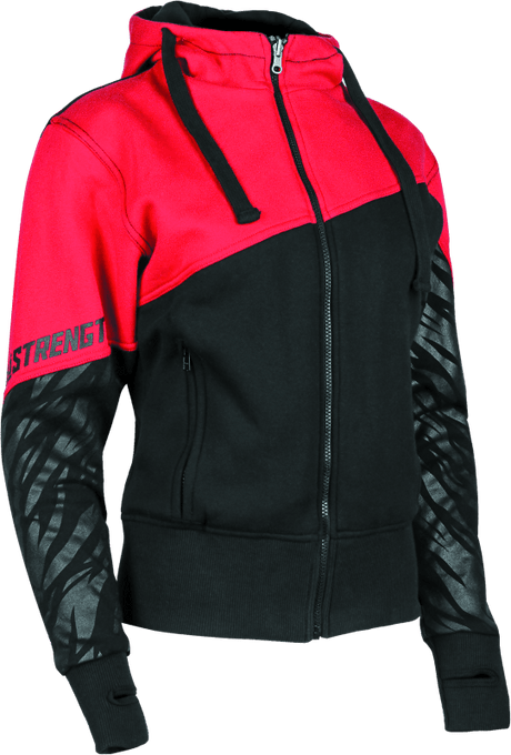 Speed and Strength Cat Outa Hell Hoody Red/Black Womens - Medium - Cycle City Outdoors
