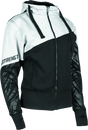 Speed and Strength Cat Outa Hell Hoody White/Black Womens - Small - Cycle City Outdoors