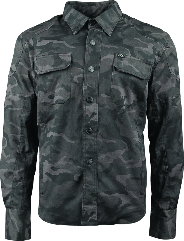 Speed and Strength Call to Arms Moto Shirt Camouflage - Small - Cycle City Outdoors