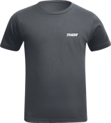 THOR Youth Whip T-Shirt - Charcoal - Large 3032-3600