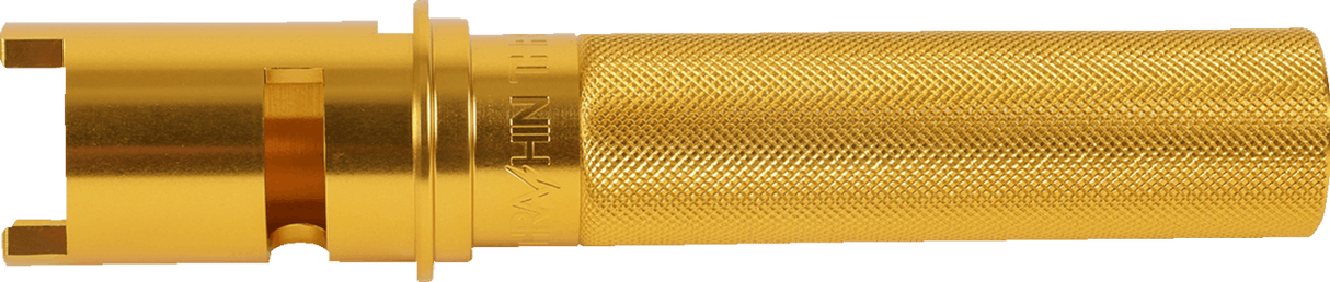THRASHIN SUPPLY CO. Throttle Tube - Knurled - 1" - Gen 2 TBW - Gold TSC-2806-5