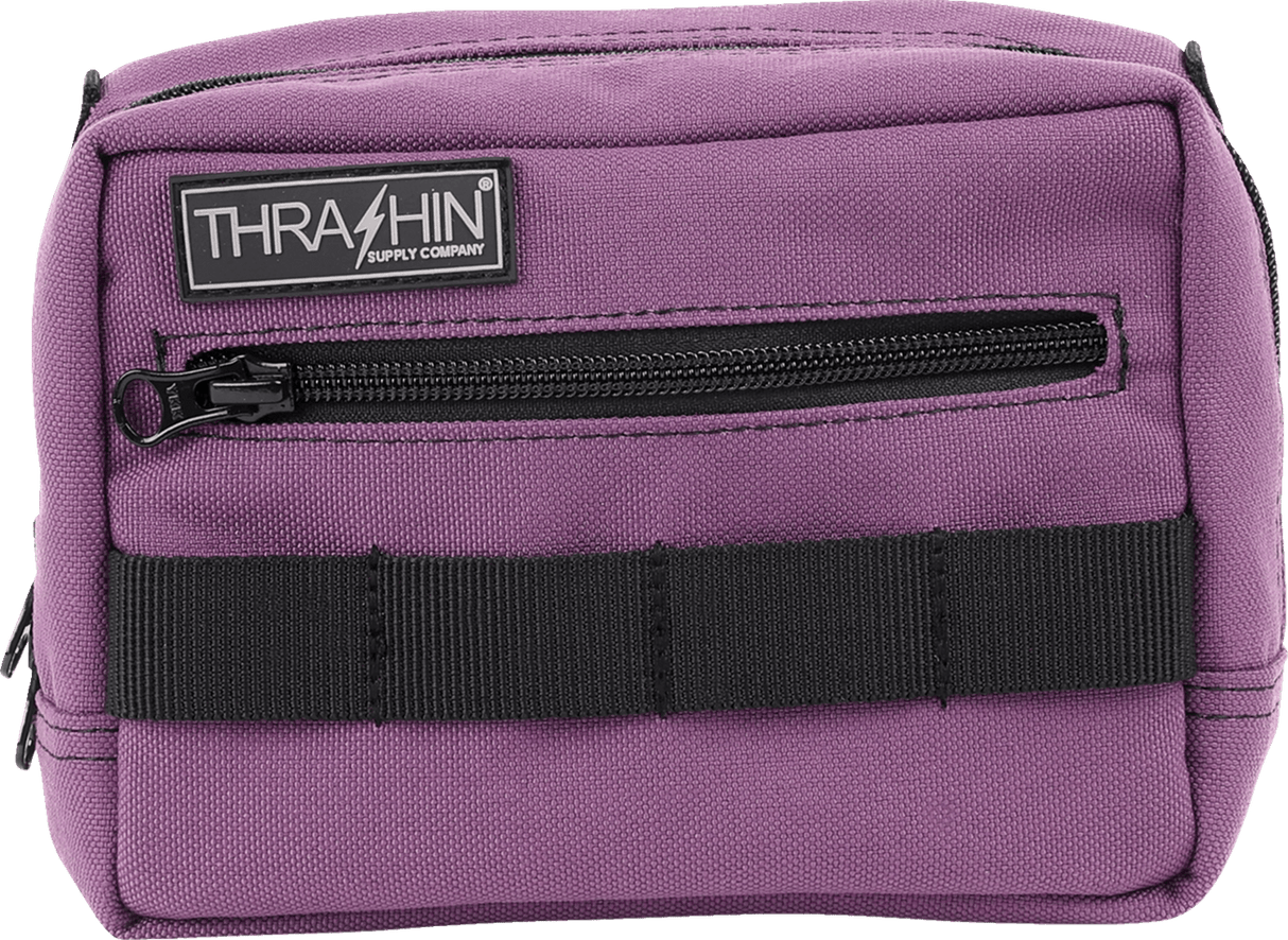 THRASHIN SUPPLY CO. Handlebar Bag - Purple THB-0024