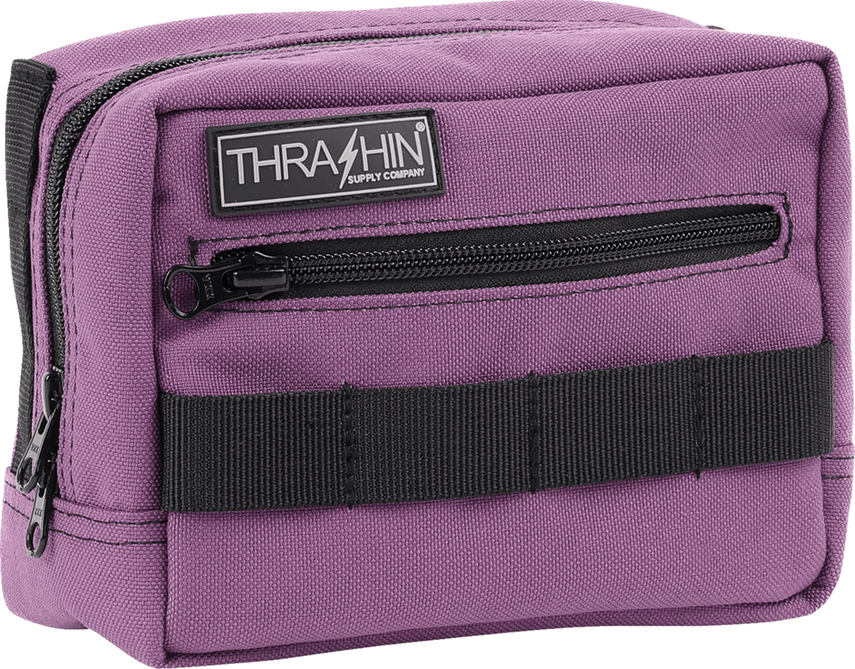 THRASHIN SUPPLY CO. Handlebar Bag - Purple THB-0024