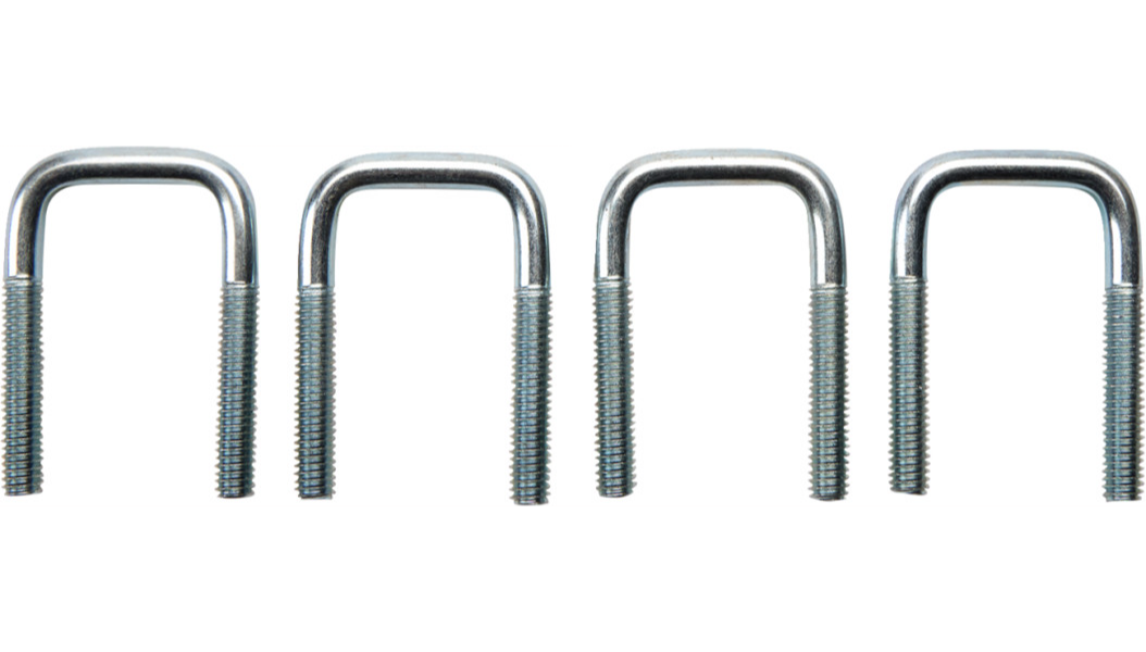 MOOSE UTILITY U-Bolt - Square - 5/16" x 1-1/4" x 2-1/4" BB24PF