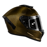 Daytona Viper Full Face Helmet (Gold Carbon Fiber)