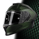 Daytona - D.O.T. & ECE Daytona Viper- Green Carbon Fiber