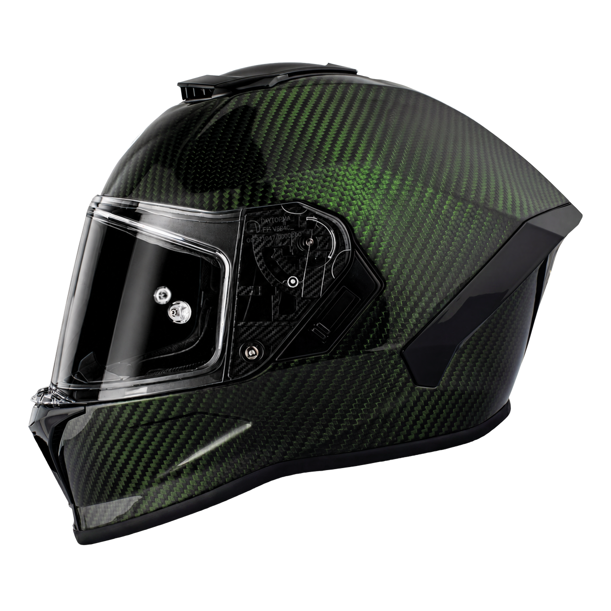 Daytona - D.O.T. & ECE Daytona Viper- Green Carbon Fiber