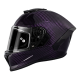 Daytona D.O.T. & ECE Daytona Viper- Purple Carbon Fiber Motorcycle Helmet