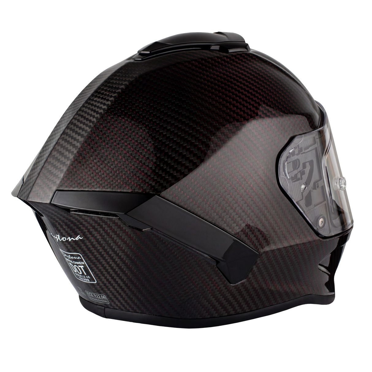 Daytona D.O.T. & ECE Daytona Viper- Red Carbon Fiber Motorcycle Helmet