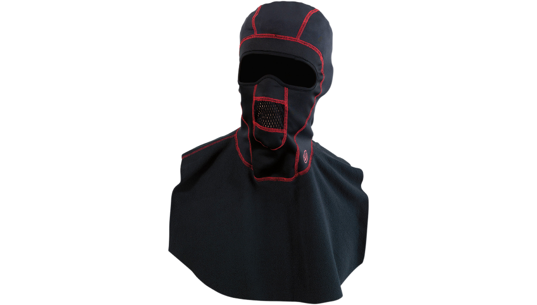 ARCTIVA Windshield® Balaclava with Dickie - Black/Red - Large/XL 2503-0369