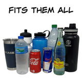 BiKASE Water Bottle Holder for Bikes , ABC Cage - Any Bottle Cage, Adjustable Water Bottle Cage for Bicycles