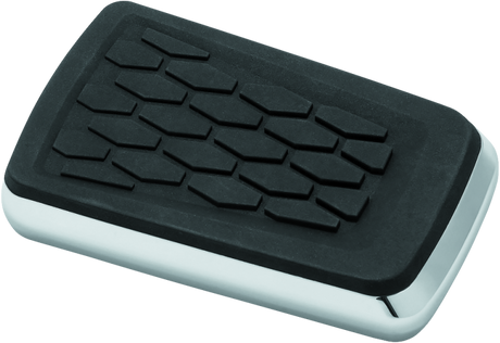 Kuryakyn Hex Brake Pedal Pad Chrome - Cycle City Outdoors