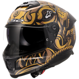 LS2 - Stream II Full Face Helmet - Samurai Gloss Black Gold
