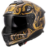 LS2 - Stream II Full Face Helmet - Samurai Gloss Black Gold