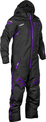 Fly Racing - Cobalt Shell Monosuit Black/Purple Sm