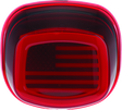 Kuryakyn Freedom Taillight Red Lens Without License Light - Cycle City Outdoors
