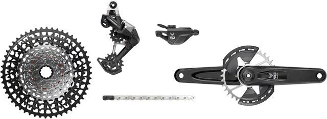 SRAM Eagle 90 T-Type Groupset | 165mm Wide Crank | 32T | Trigger Shifter | XG-1275 10-52t