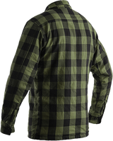 Kevlar Lumberjack Ce Shirt Green Check Textile Sm