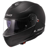 LS2 Strobe II Modular Helmet | Solid | Matte Black, Gloss Black & Gloss White | XS–5XL | 908-1011