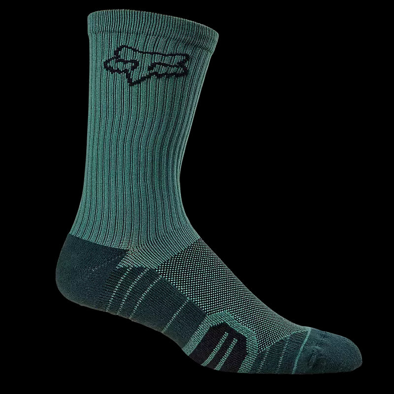 Fox Racing - 8 inch Ranger Cushion Sock - Sea Fm - S/M