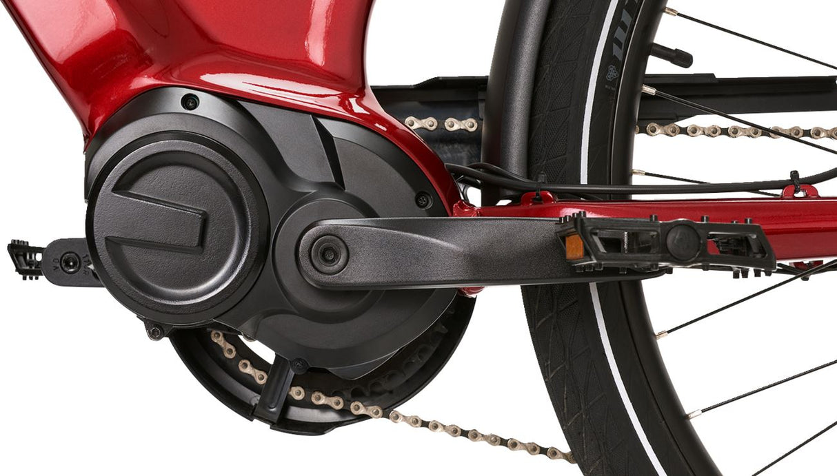 IGO - Discovery Rosemont LS E-Bike - Burgundy - Step Through