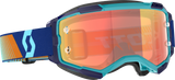 Fury Goggle Royal Blue/Org Orange Chrome Works