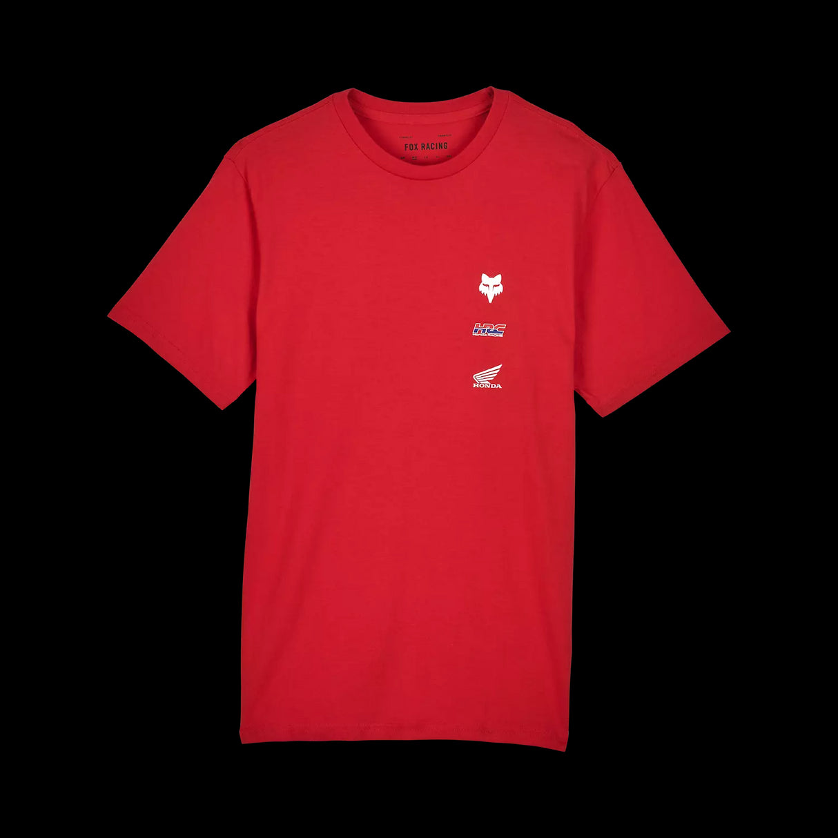 Fox X Honda Prem SS Tee II Flame Red