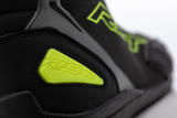 Sabre Moto Shoe Ce Boot Blk/Gry/Flo Yellow Sz 13
