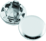Kuryakyn Custom End Plugs Chrome For 3/8inch Allen Bolts (Set of 6) - Cycle City Outdoors