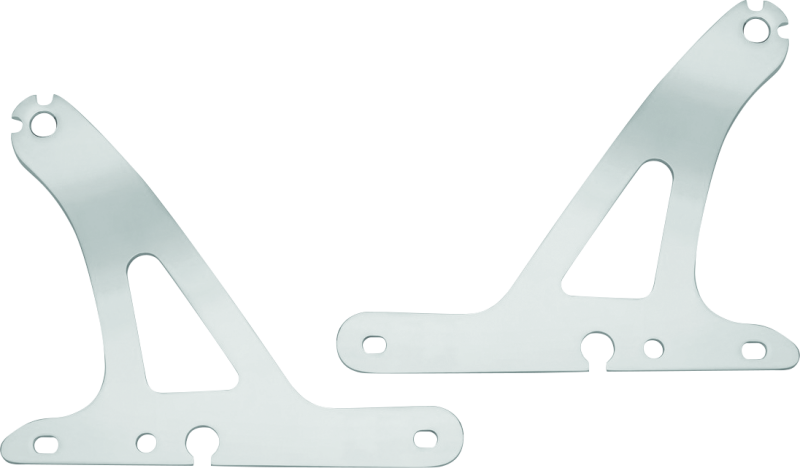 Kuryakyn Fixed Mounts Multi-Purpose Driver & Passenger Backrest 04-22 XL Models Chrome - Cycle City Outdoors