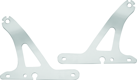 Kuryakyn Fixed Mounts Multi-Purpose Driver & Passenger Backrest 04-22 XL Models Chrome - Cycle City Outdoors