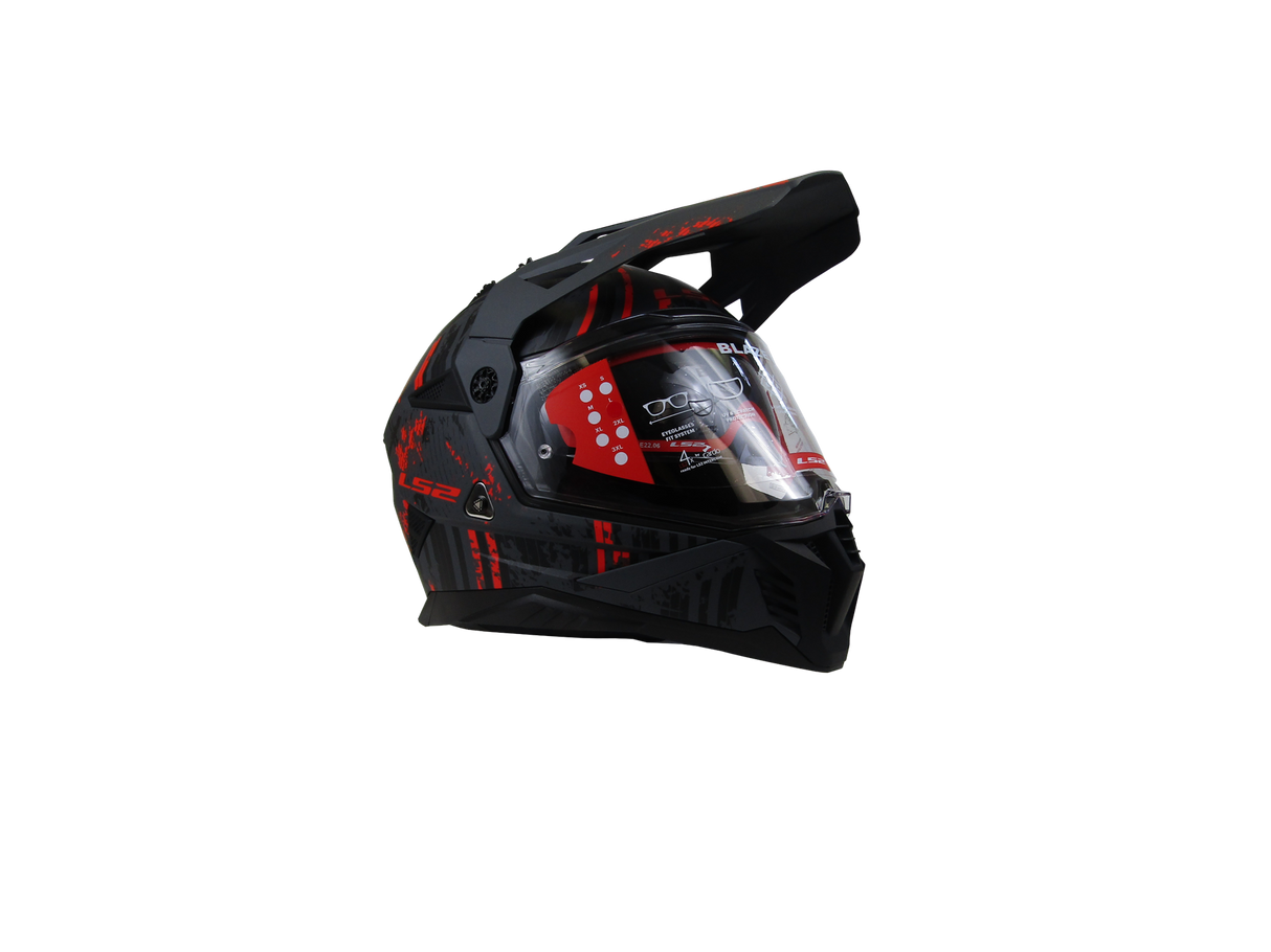 LS2 - Blaze II Adventure Helmet - Crazy
