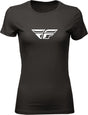 Women's Fly F Wing Tee Black Xl - Cycle City Outdoors
