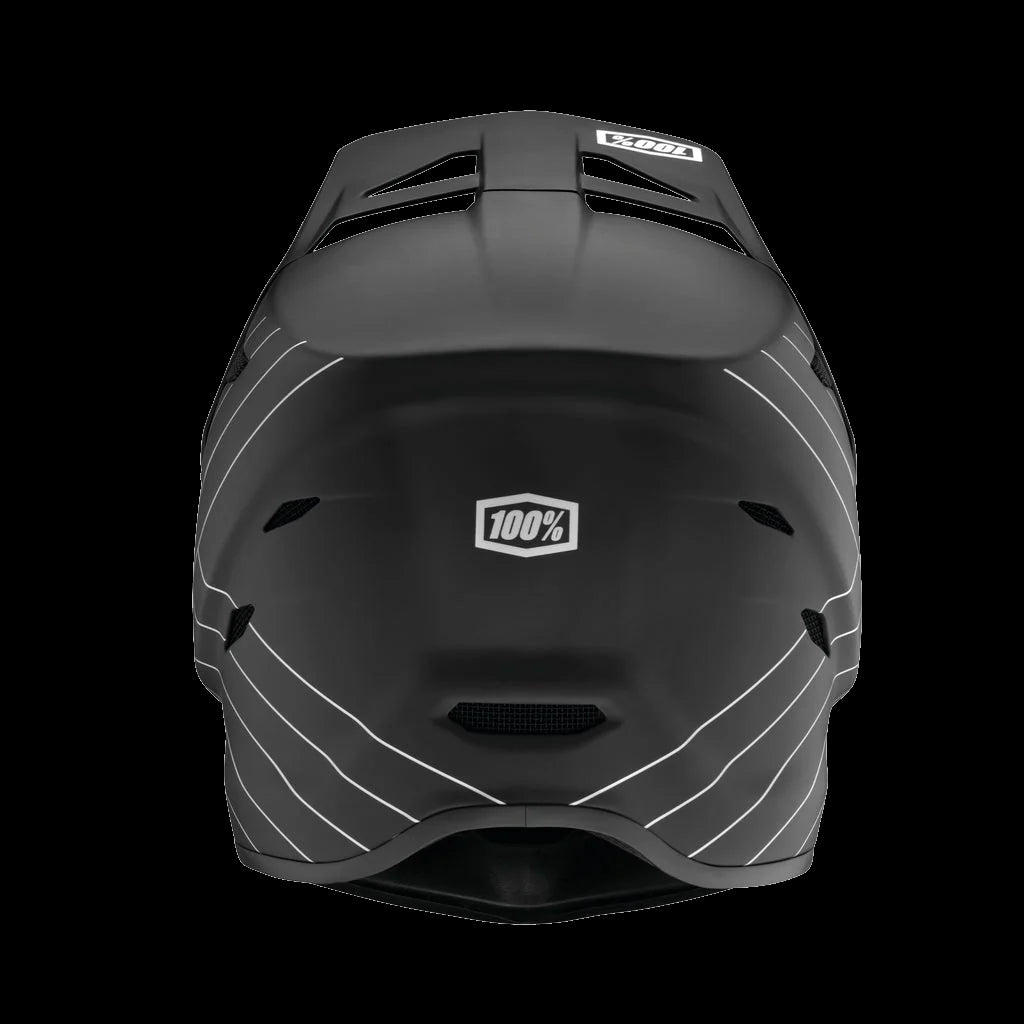 100% - Status Essential Black Full Face Helmet