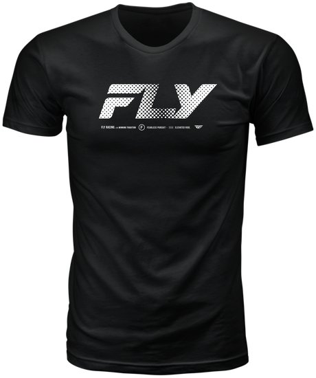 Fly Worldwide Tee Black Sm