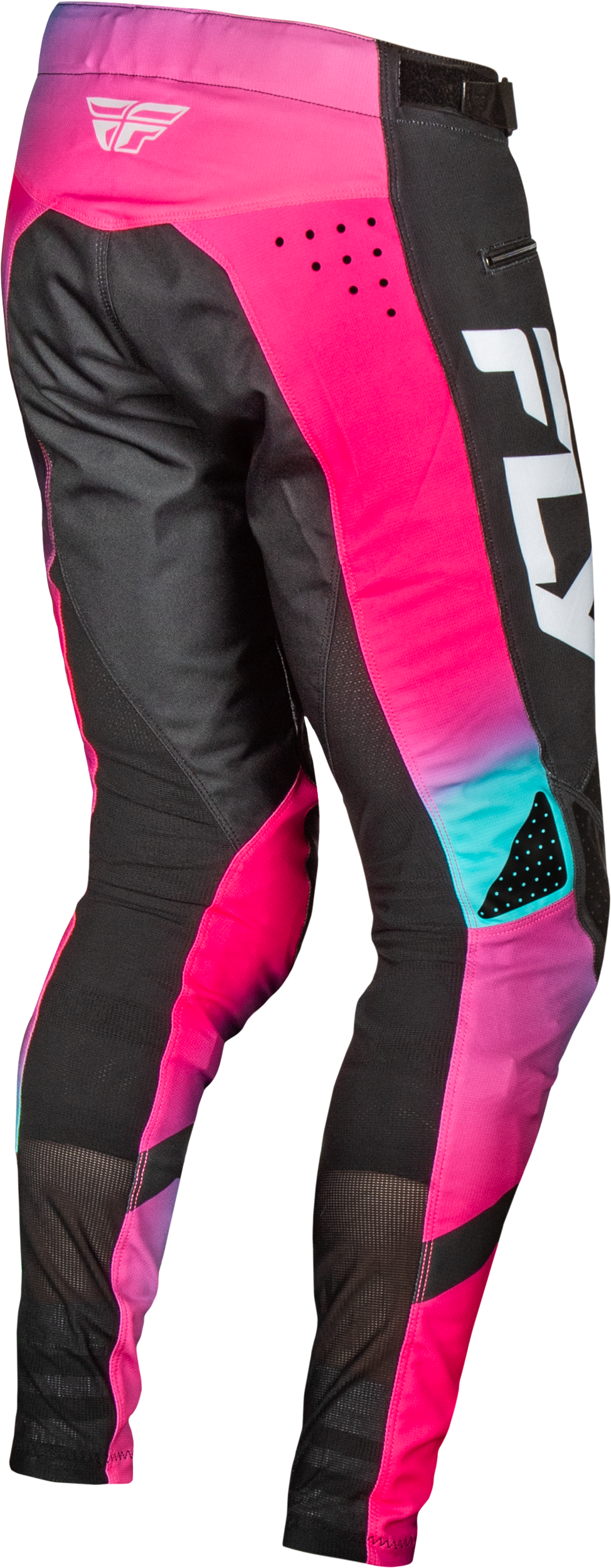 Rayce Bicycle Pants Fuschia/Black/Teal Sz 38 - Cycle City Outdoors